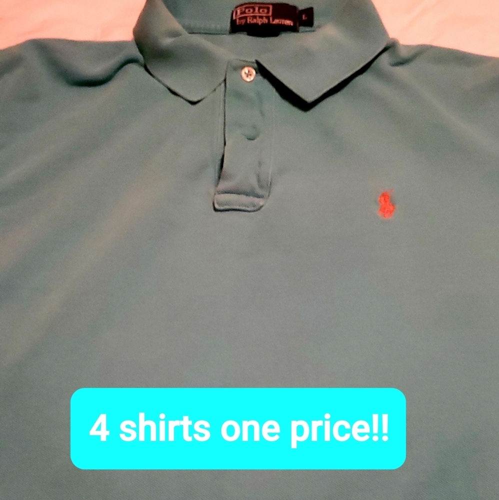 Short sleeve polo 4 for 1